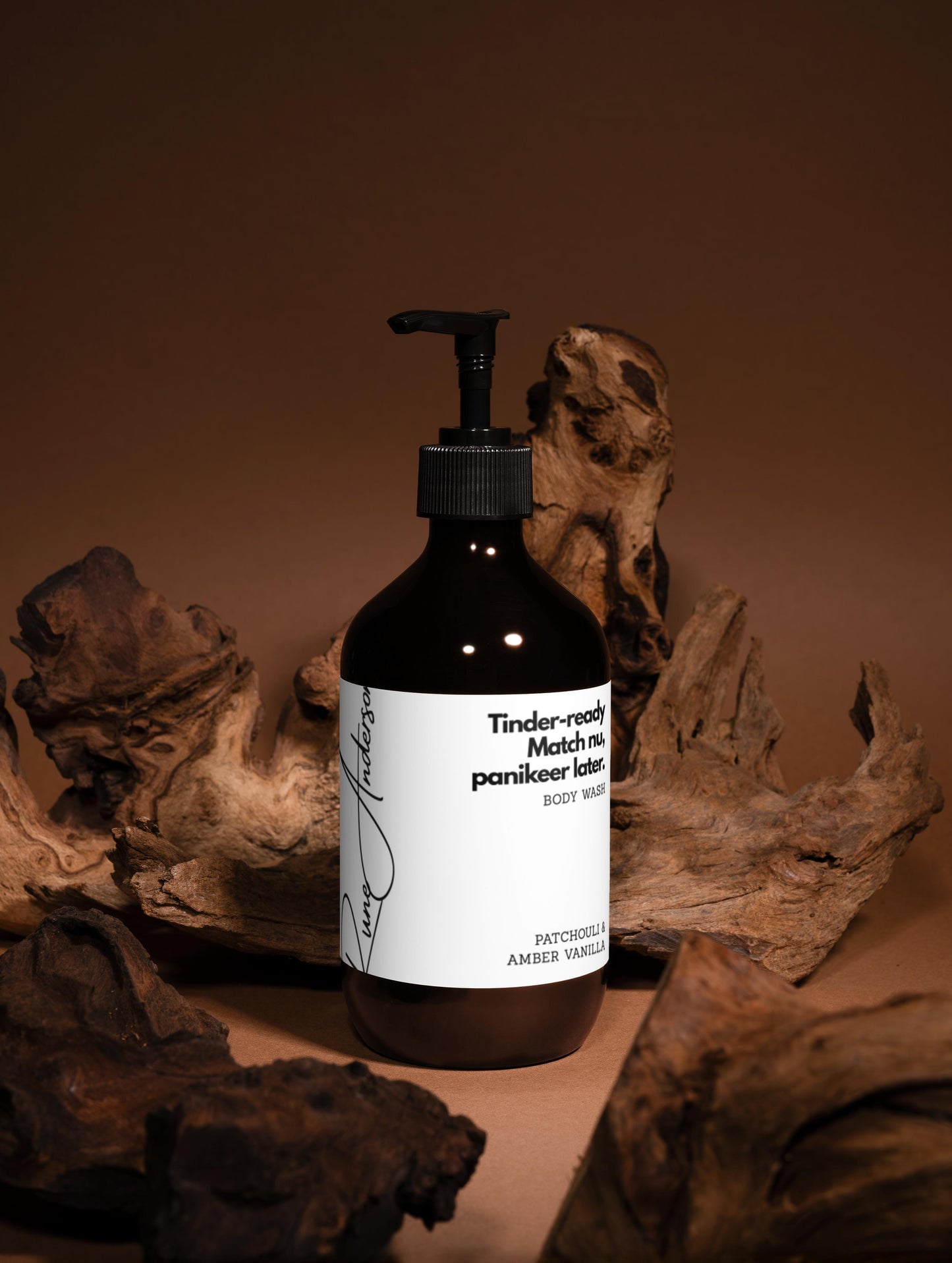 Tinder-Ready | Body Wash | Patchouli & Amber Vanilla - 490 ml