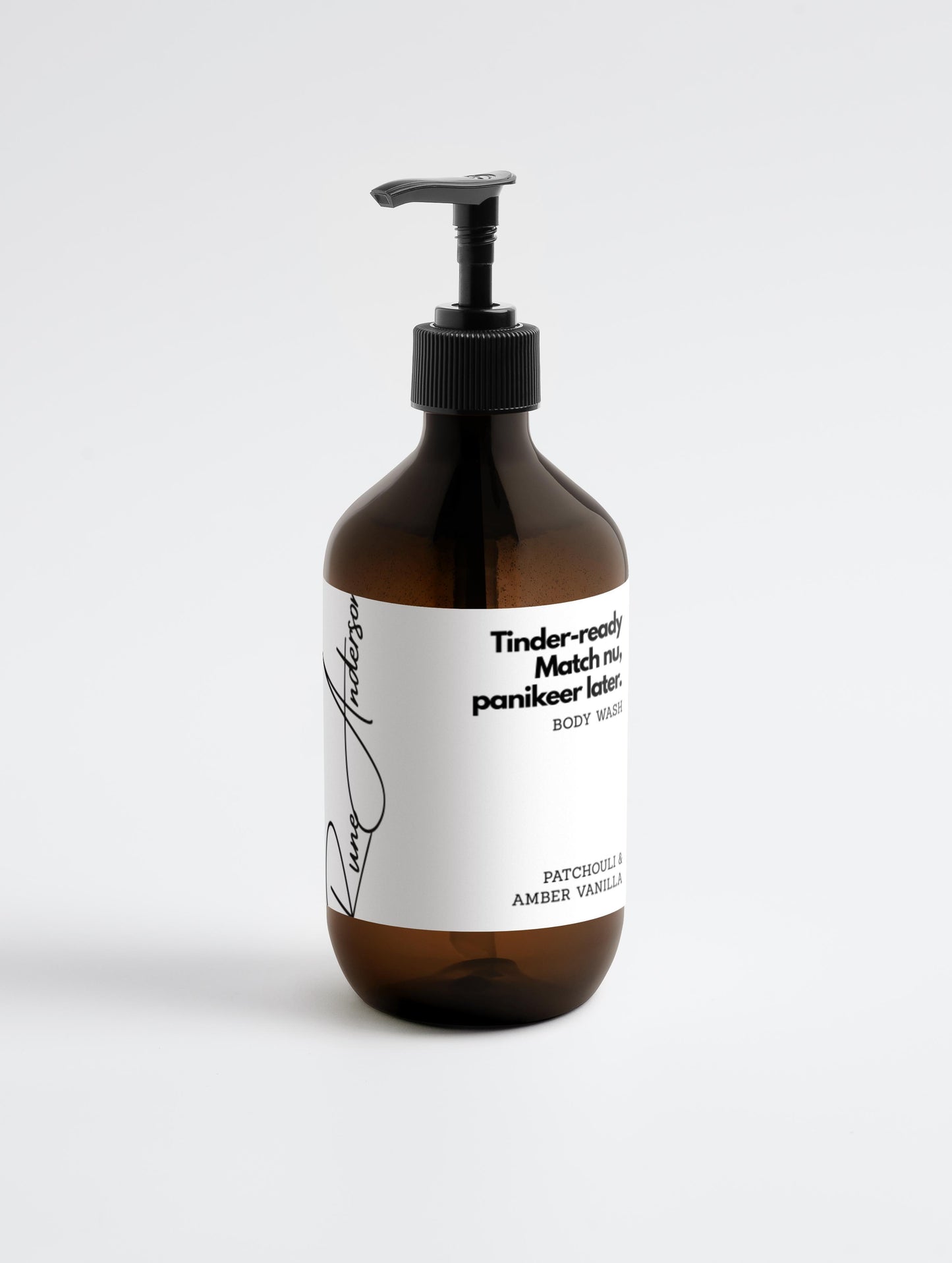 Tinder-Ready | Body Wash | Patchouli & Amber Vanilla - 490 ml